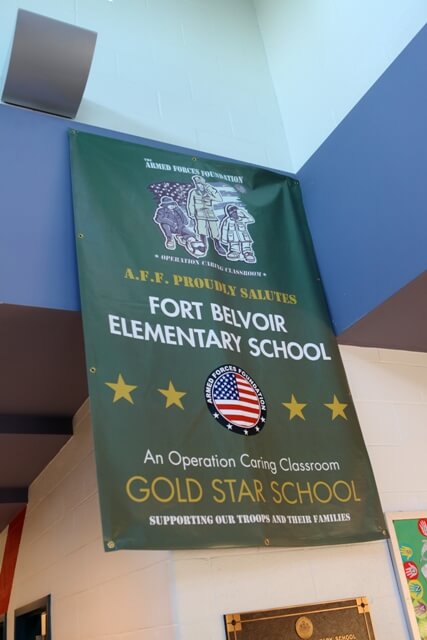 fort belvoir elementary school banner